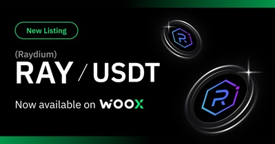 Raydium to Be Listed on WOO X