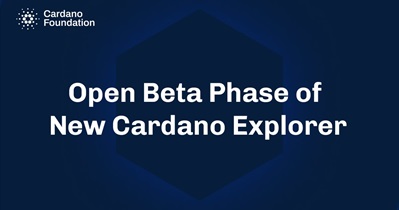 Lançamento Beta do Cardano Explorer
