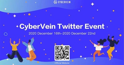 Evento del miércoles de CyberVein en Twitter