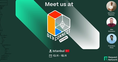 Request примет участие в «Devconnect.eth» в Стамбуле 13 ноября