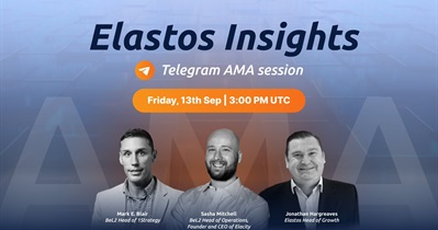 Elastos проведет АМА в Telegram 13 сентября