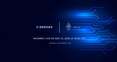 Zeedex Mainnet on ETH ETH Blockchain