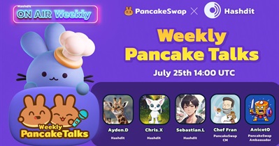 PancakeSwap проведет стрим на YouTube 25 июля
