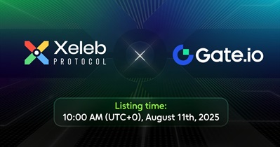 Xeleb Protocol to Be Listed on Gate