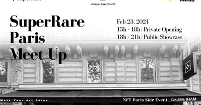 SuperRare примет участие в «NFT Paris» в Париже 23 февраля