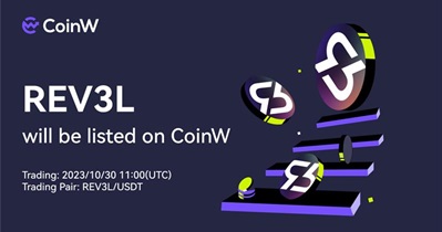 REV3AL to Be Listed on CoinW on October 30th