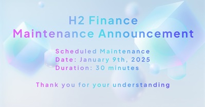 H2 to Conduct Scheduled Maintenance in January