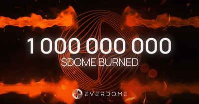 Everdome to Hold Token Burn
