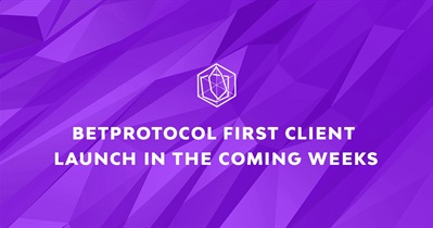 BetProtocol First Client Launch