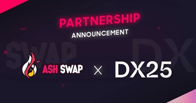 AshSwap заключает партнерство с DX25