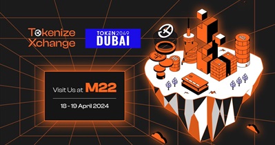 Tokenize Xchange to Participate in TOKEN2049 in Dubai on April 18th