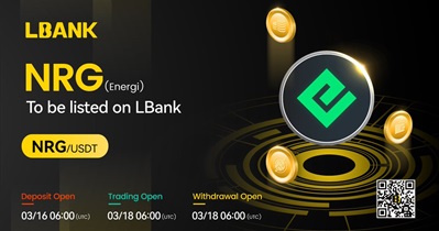 Energi to Be Listed on LBank on March 18th