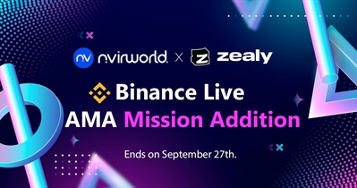 NvirWorld to Hold AMA on Binance Live on September 21st