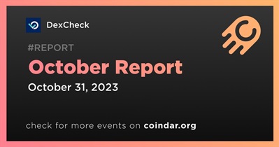 DexCheck Releases Monthly Report for October