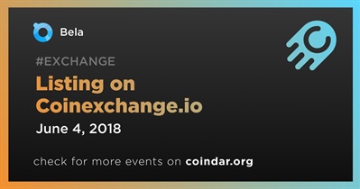 Listing on Coinexchange.io