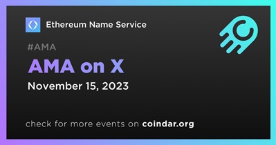 Ethereum Name Service to Hold AMA on X