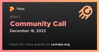 Telos to Host Community Call on December 18th
