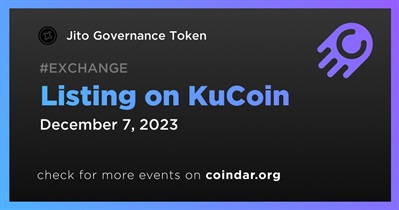 Jito Governance Token to Be Listed on KuCoin on December 7th