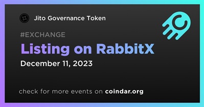Jito Governance Token to Be Listed on RabbitX on December 11th