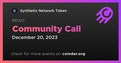 Synthetix Network Token to Host Community Call on December 20th