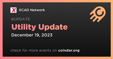 XCAD Network to Update Utility on December 19th