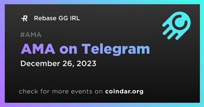 Rebase GG IRL to Hold AMA on Telegram on December 26th