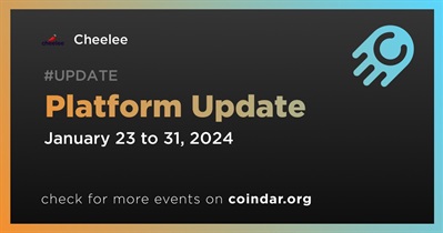Cheelee to Release Platform Update