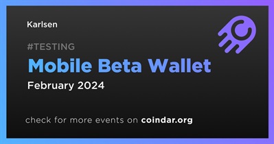 Karlsen to Launch Mobile Beta Wallet in February