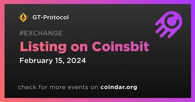 GT-Protocol to Be Listed on Coinsbit on February 15th