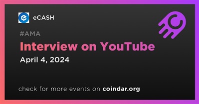 eCASH to Hold Interview on YouTube on April 4th