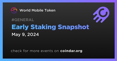World Mobile Token to Take Early Staking Snapshot on May 9th