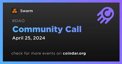 Swarm to Host Community Call on April 25th