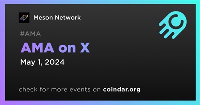 Meson Network to Hold AMA on X on May 1st