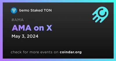 Bemo Staked TON to Hold AMA on X on May 3rd