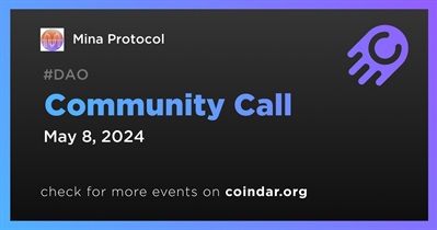 Mina Protocol to Host Community Call on May 8th