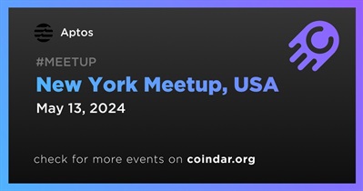 Aptos to Host Meetup in New York on May 13th