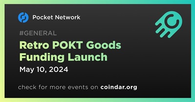 Pocket Network to Launch Retro POKT Goods Funding on May 10th
