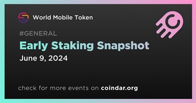 World Mobile Token to Take Early Staking Snapshot on June 9th