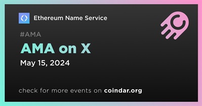 Ethereum Name Service to Hold AMA on X on May 15th