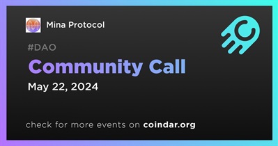 Mina Protocol to Host Community Call on May 22nd