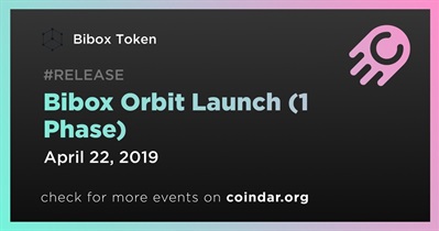 Bibox Orbit Launch (1 Phase)