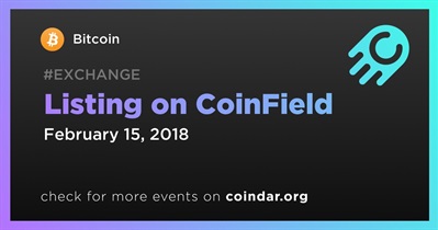 Listing on CoinField