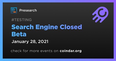 Search Engine Closed Beta