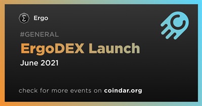 ErgoDEX Launch
