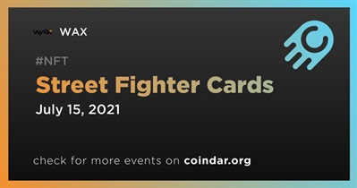 Street Fighter Cards