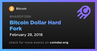 Bitcoin Dollar Hard Fork