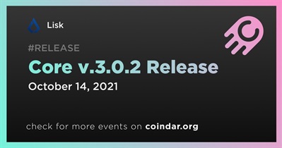Core v.3.0.2 Release