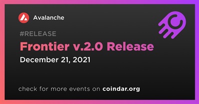 Frontier v.2.0 Release