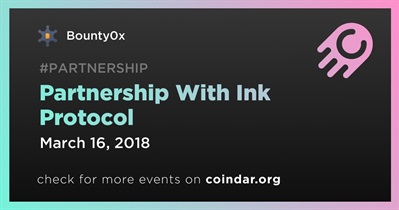 Partnership With Ink Protocol