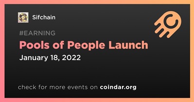 Pools of People Launch